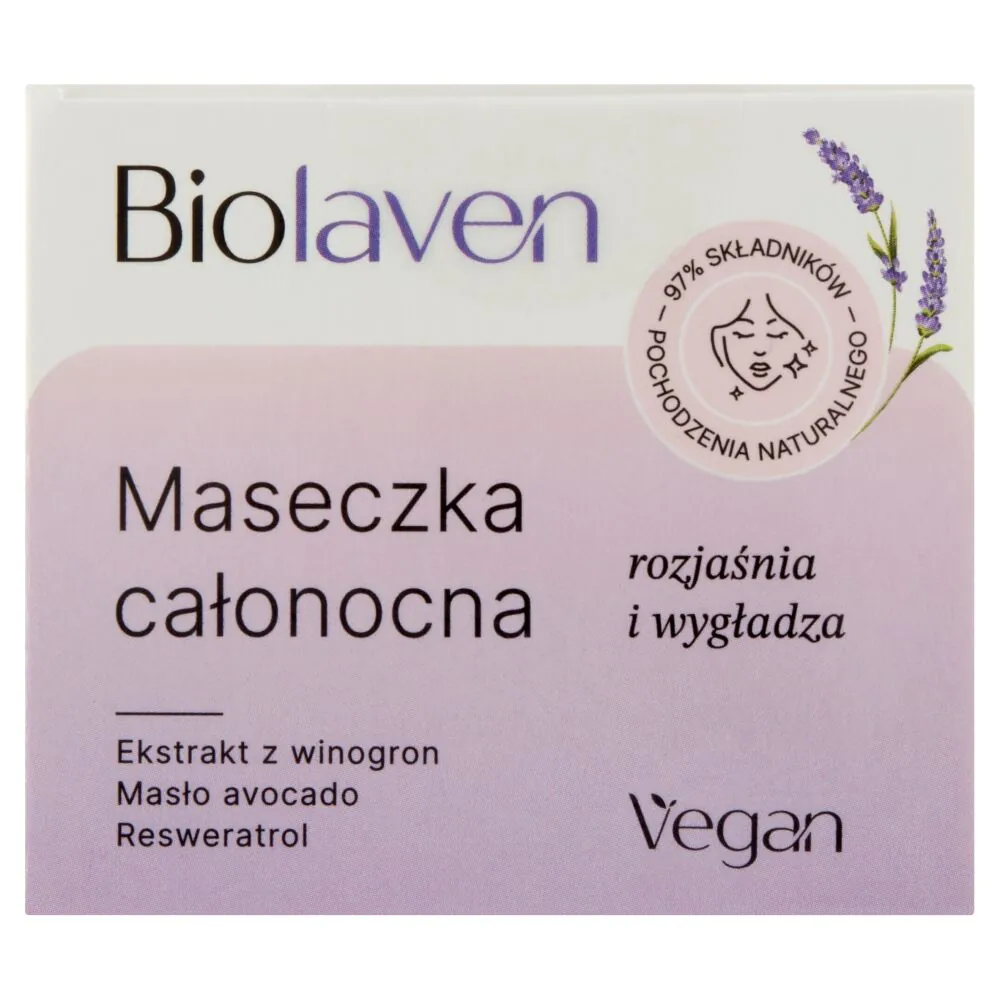 Biolaven Maseczka całonocna do twarzy