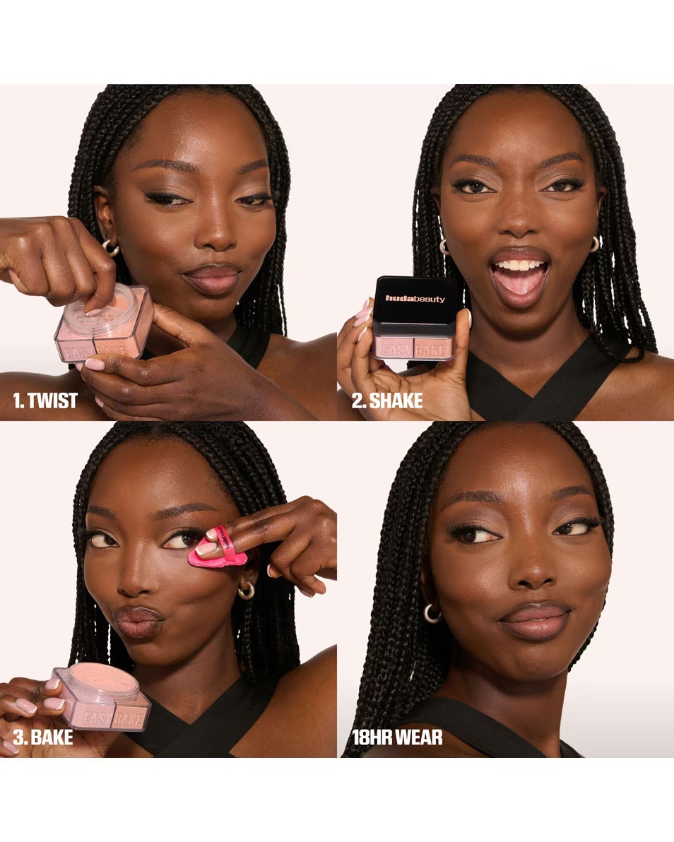 HUDA BEAUTY EASY BAKE DUO ΧΥΜΑ ΣΚΟΝΗ