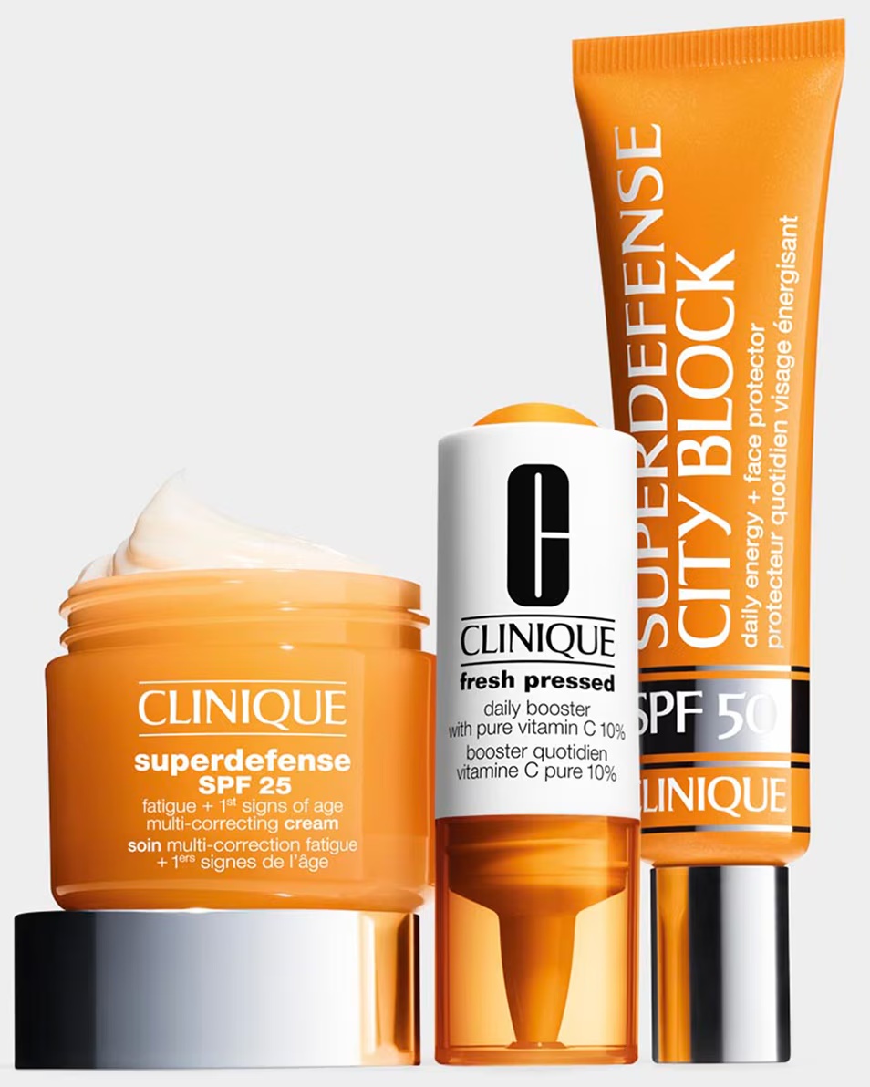 CLINIQUE SUPERDEFENSE CITY BLOCK BROAD DAILY ENERGY ΠΡΟΣΩΠΟΥ ΑΝΤΗΛΙΑΚΗ ΠΡΟΣΤΑΣΙΑ ΠΡΟΣΩΠΟΥ - ΑΝΑΖΩΟΓΟΝΗΤΙΚΗ & ΧΩΡΙΣ ΛΙΠΑΡΑ