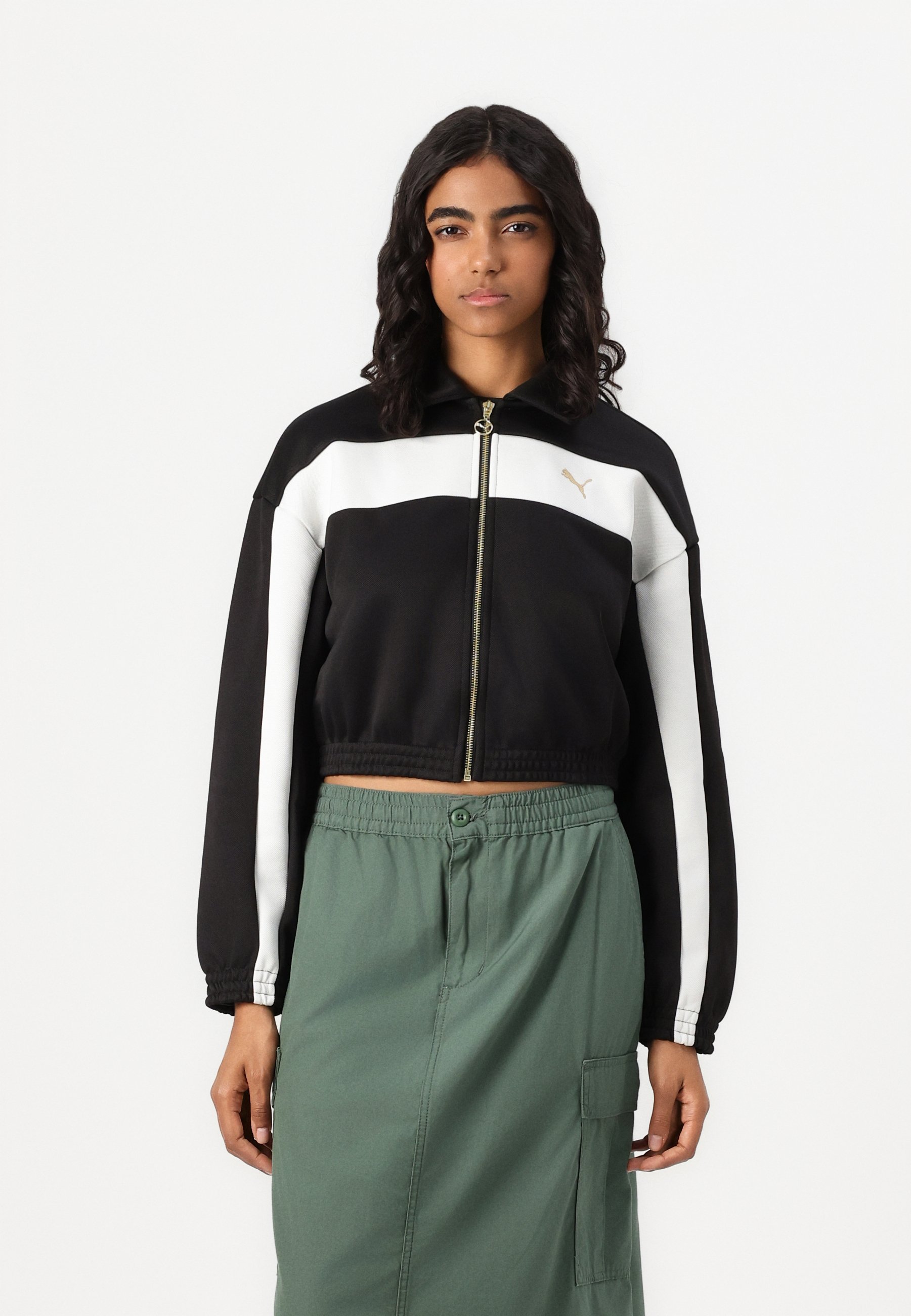 Puma CROPPED JACKET - Outdoorjack - zwart