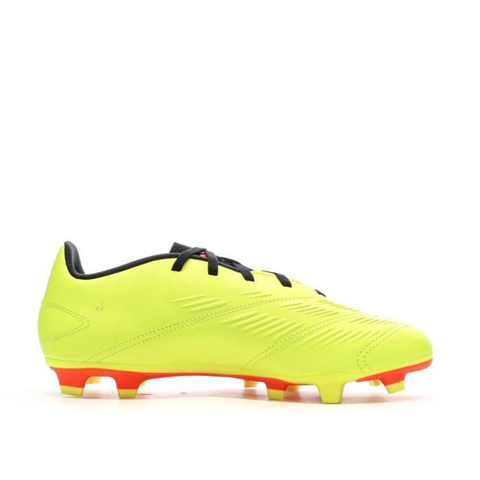 Scarpe da calcio Adidas Predator Club FXG da uomo, colore giallo.