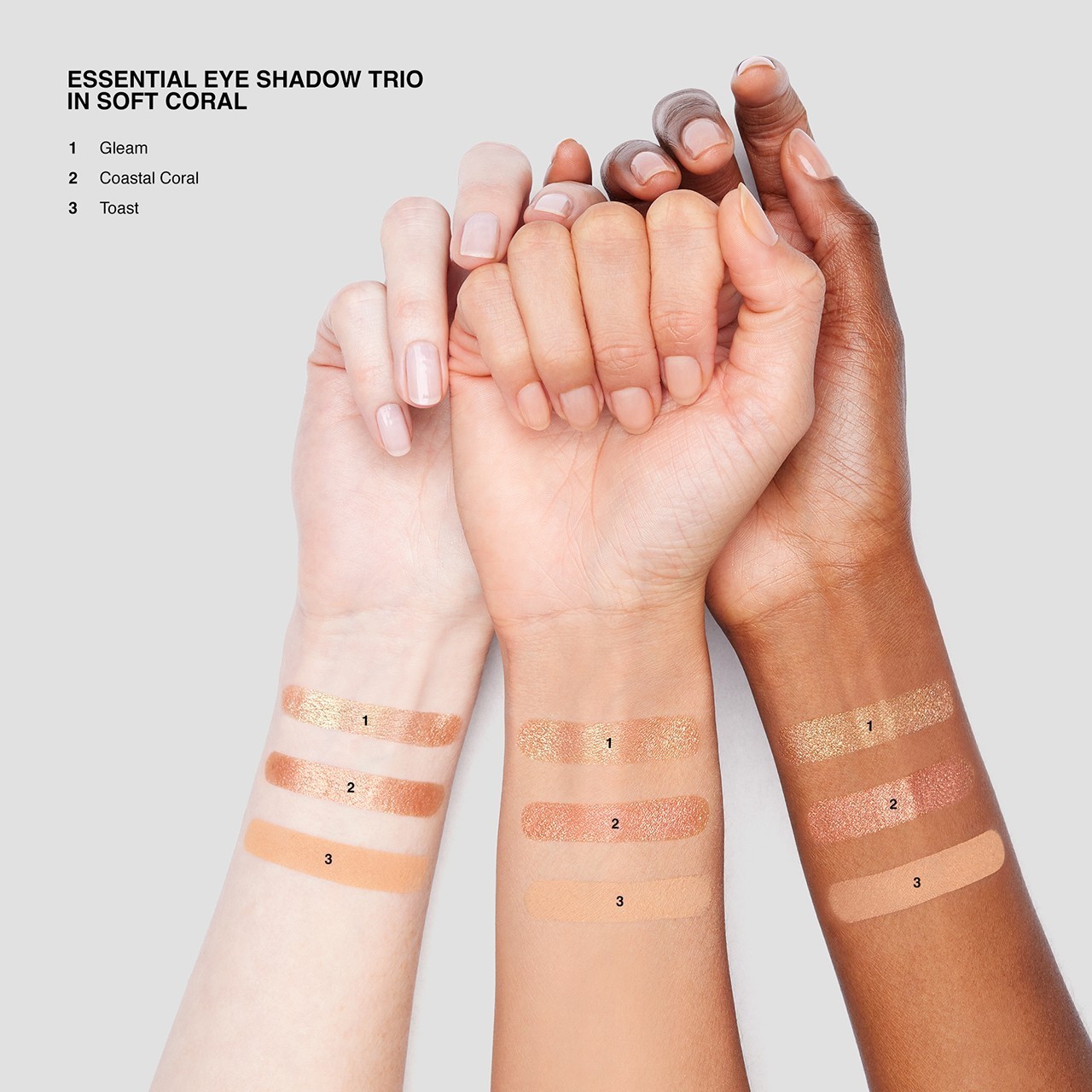 Bobbi Brown acu ēnu trio – 3,4 g