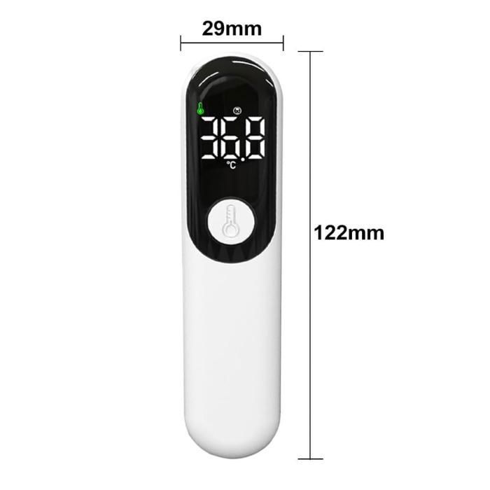 Termómetro de frente sin contacto para adultos y bebés, termómetro para bebés recargable por USB, termómetro infrarrojo multicolor.