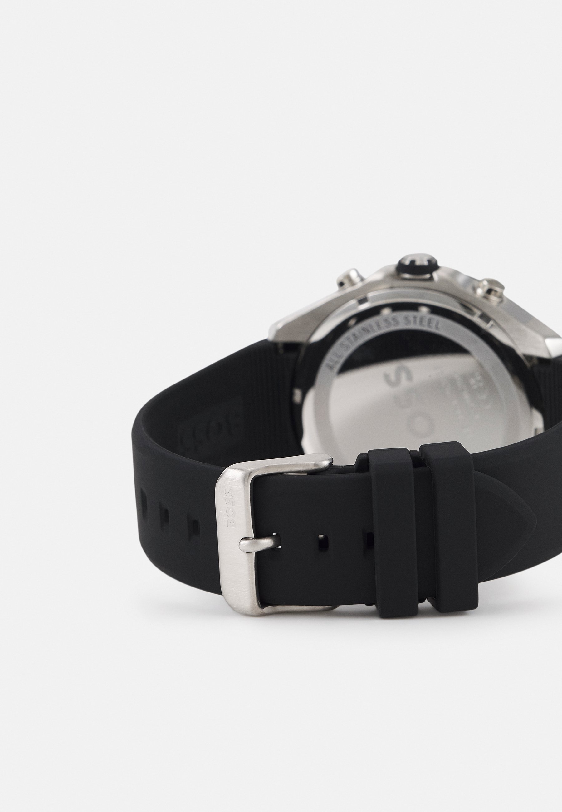 Hodinky BOSS Chronograf - černé
