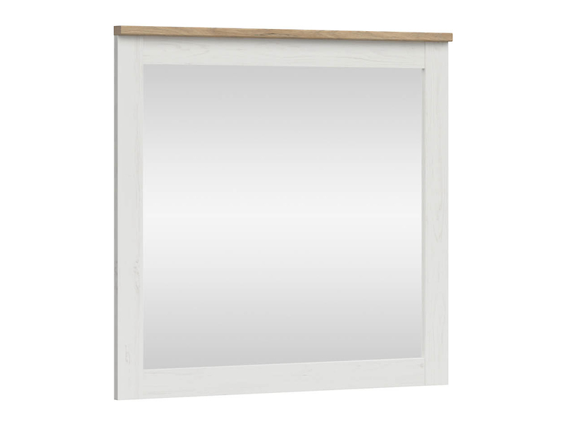 Lustro ścienne Loksa 90,5x96 cm białe