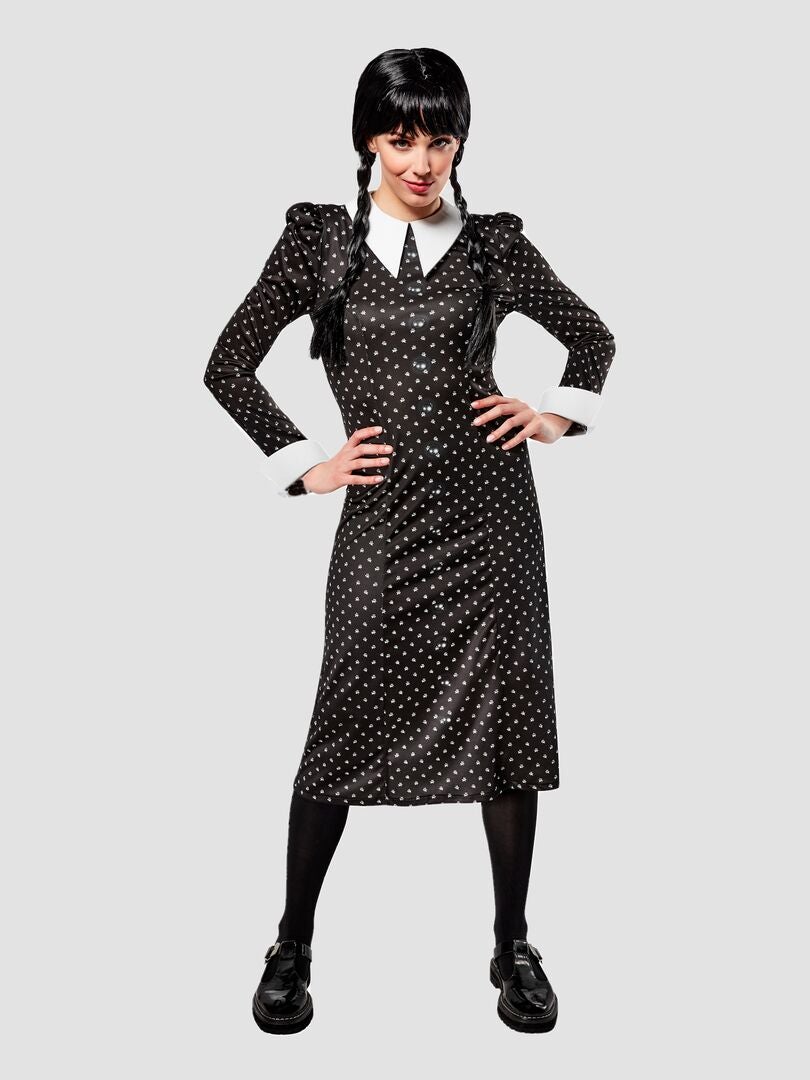 Kostium Wednesday Addams - CZARNY