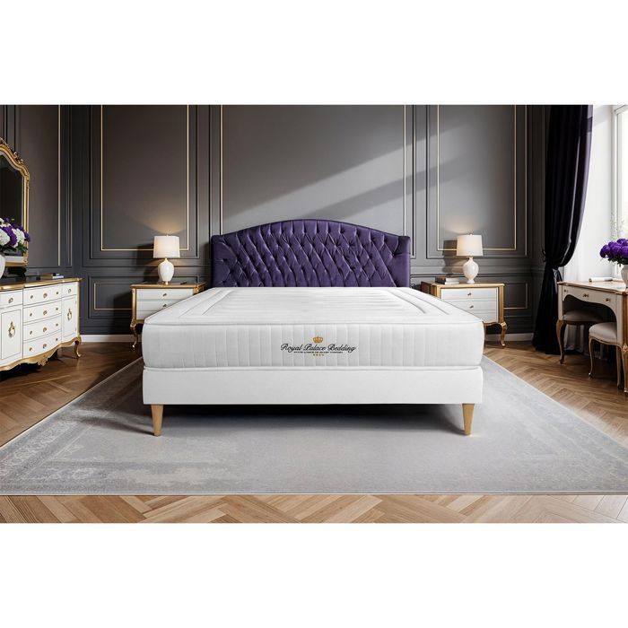 Ensemble Matelas à mémoire de forme Nottingham 200x200 sommier KIT
