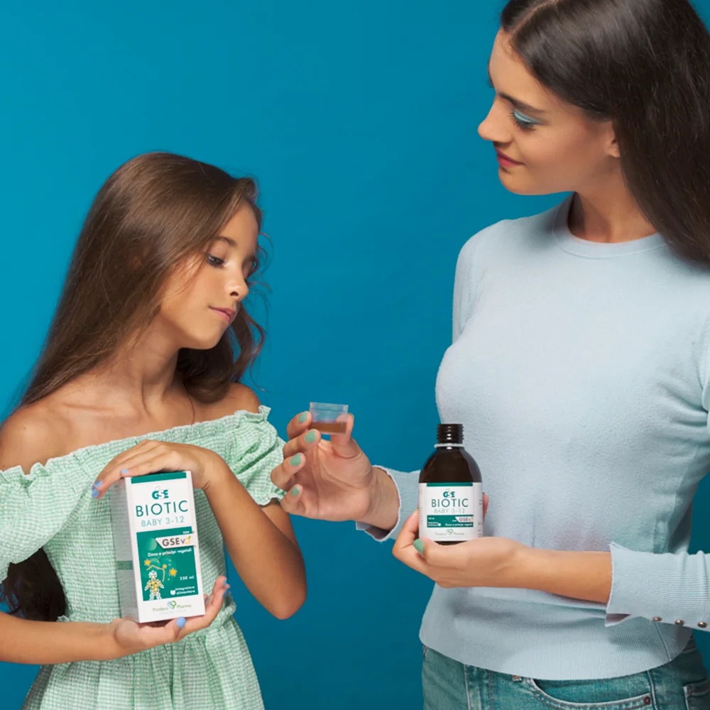 GSE Biotic Baby 3-12 250 ml unterstützt das physiologische Gleichgewicht