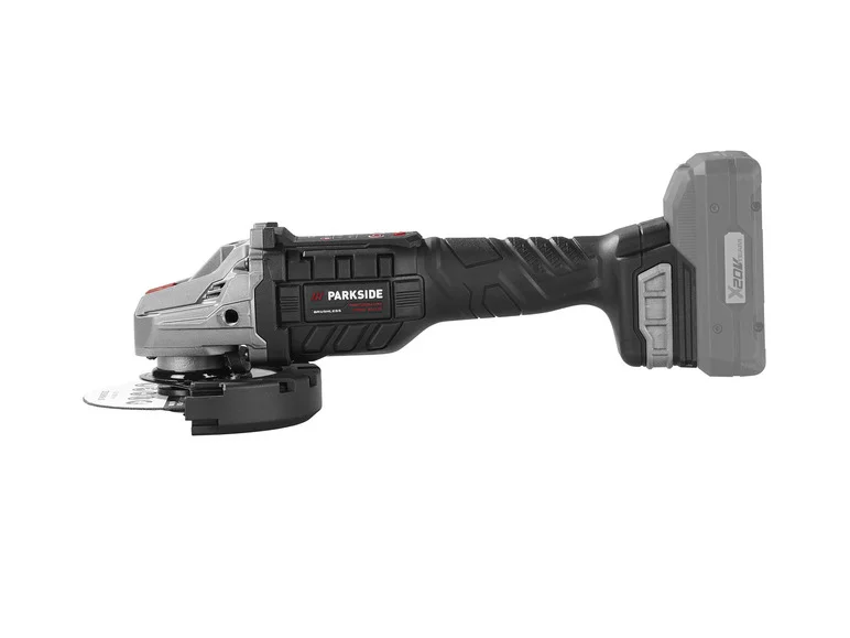 Esmerilhadeira angular sem fio PARKSIDE PERFORMANCE® PWSAP 20-Li E6, 20 V