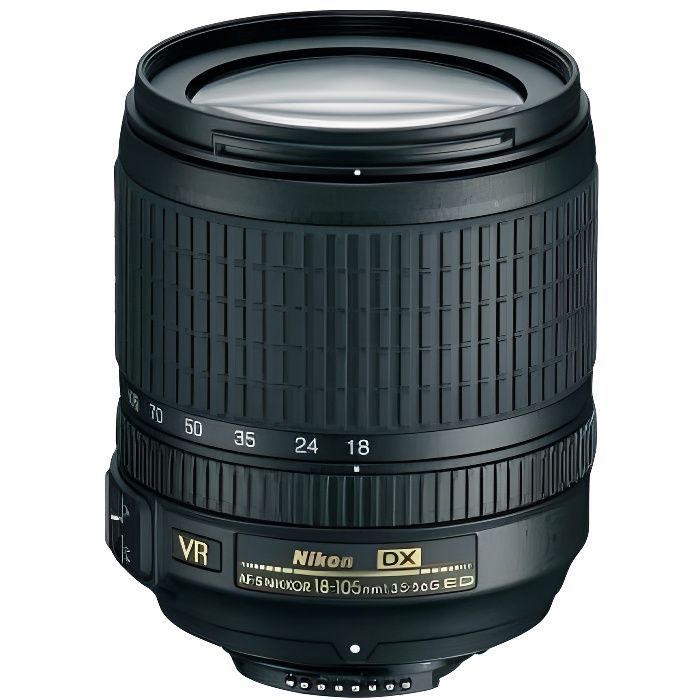 Obiettivo NIKON AF-S DX VR 18-105mm f/3.5-5.6G ED - Zoom standard 5.8x