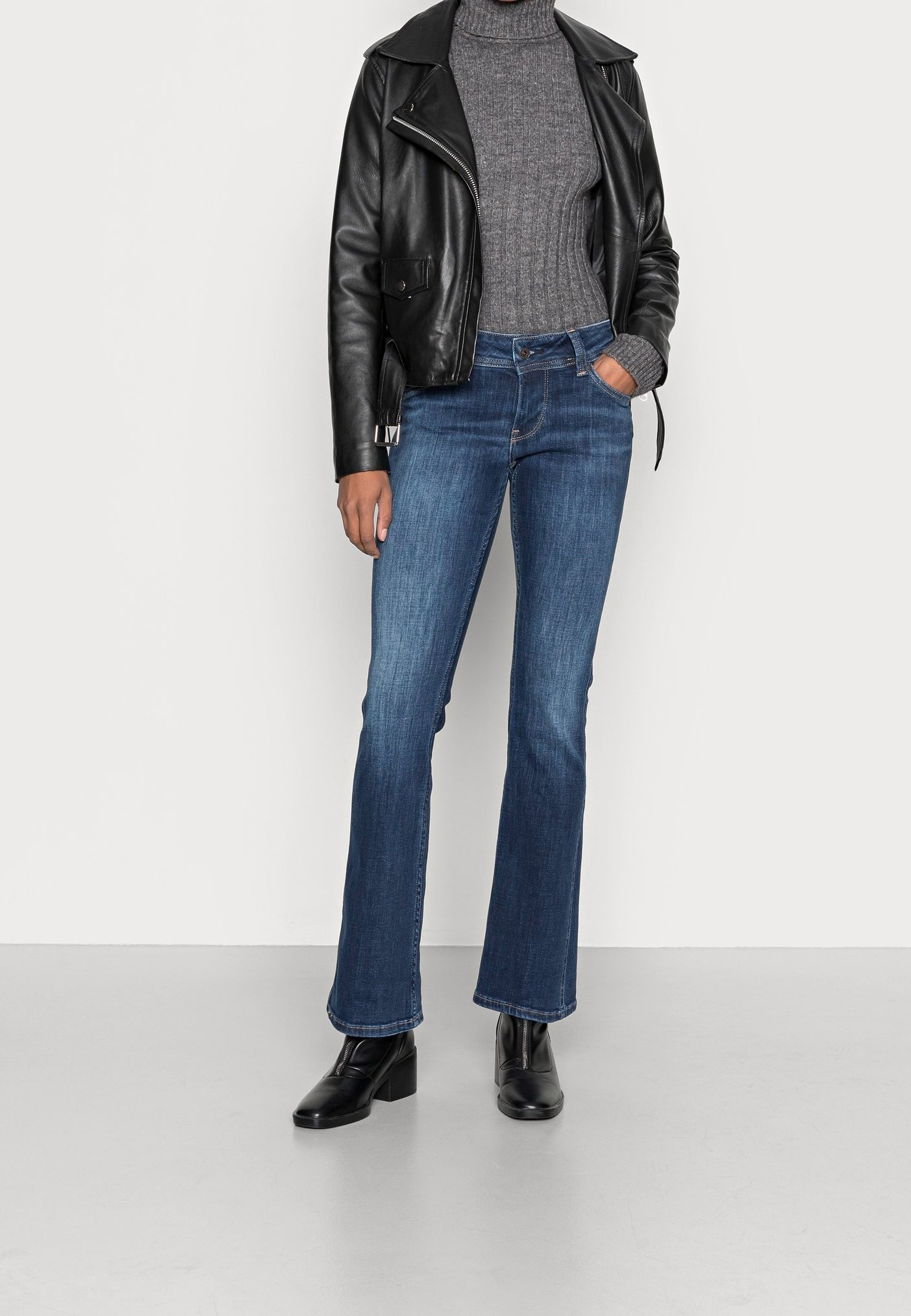 Pepe Jeans flared jeans - steenblauwe denim