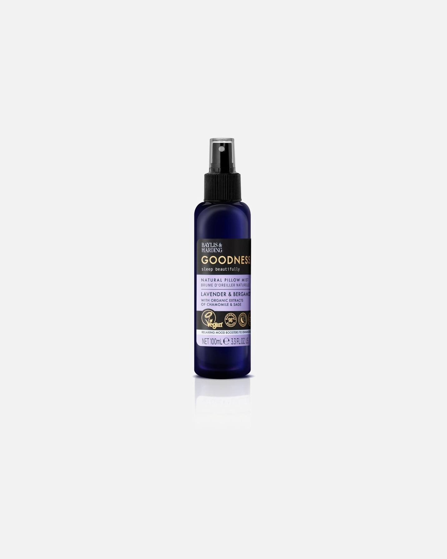 Telový sprej Baylis & Harding „Goodness Vankúšová hmla na spánok“ – 100 ml
