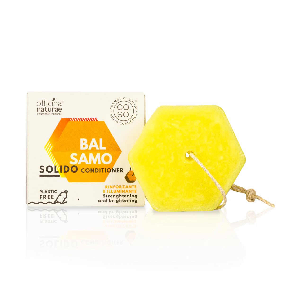 CO.SO. Cosmetici Solidi BALSAMO SOLIDO RINFORZANTE ED ILLUMINANTE CO.SO. - Balsamo Rinforzante Capelli