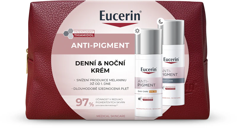 Kit Anti-Pigmentação Eucerin - Kit de presente de Natal para pele com manchas.