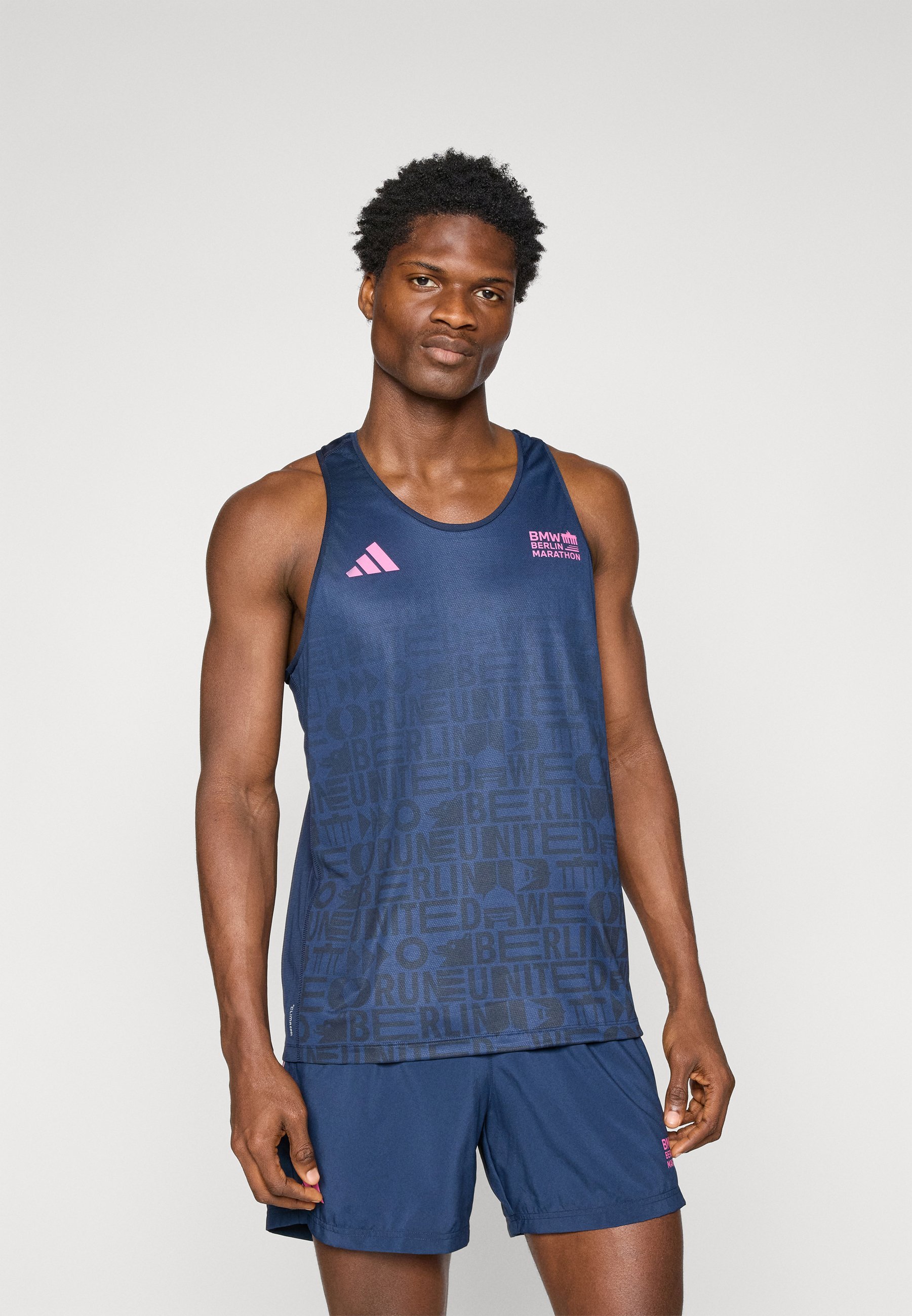adidas Performance BER25 TANK - Topper - collegiate navy