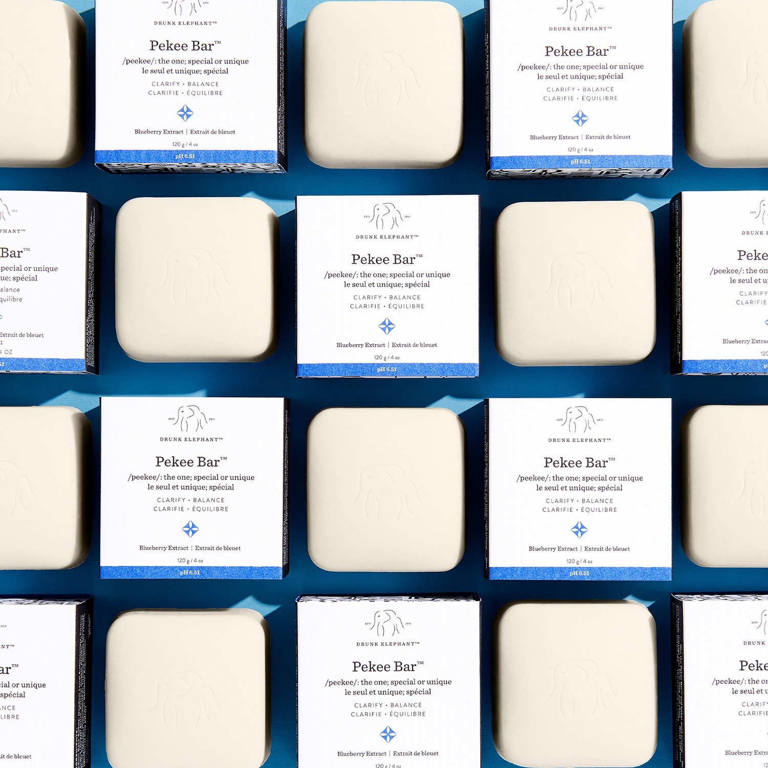 Sabonete facial em barra Drunk Elephant Pekee - 113 g