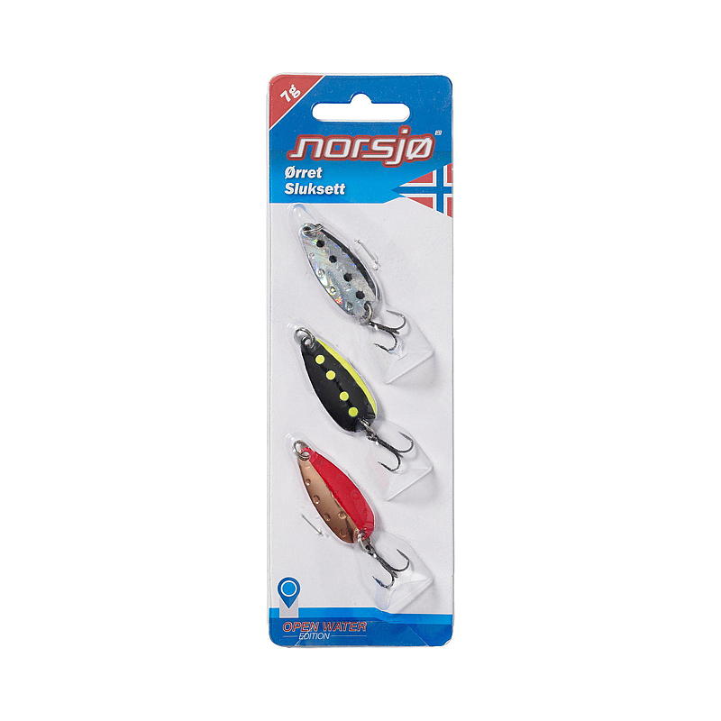 Norsjø Betesset 3-pack 7 g, öring, Norsjø