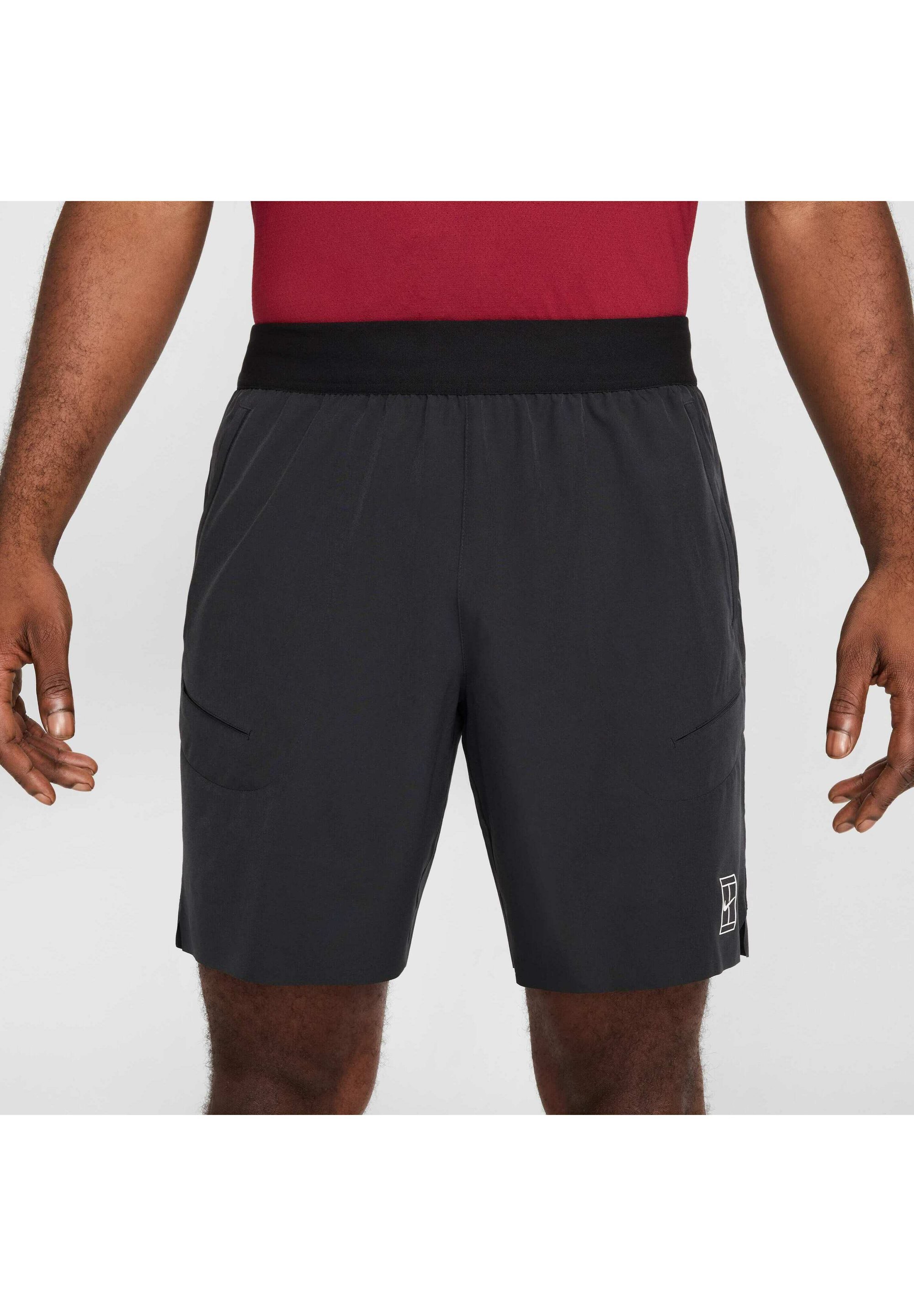Nike Performance COURT ADVANTAGE - Spordipüksid - mustvalge