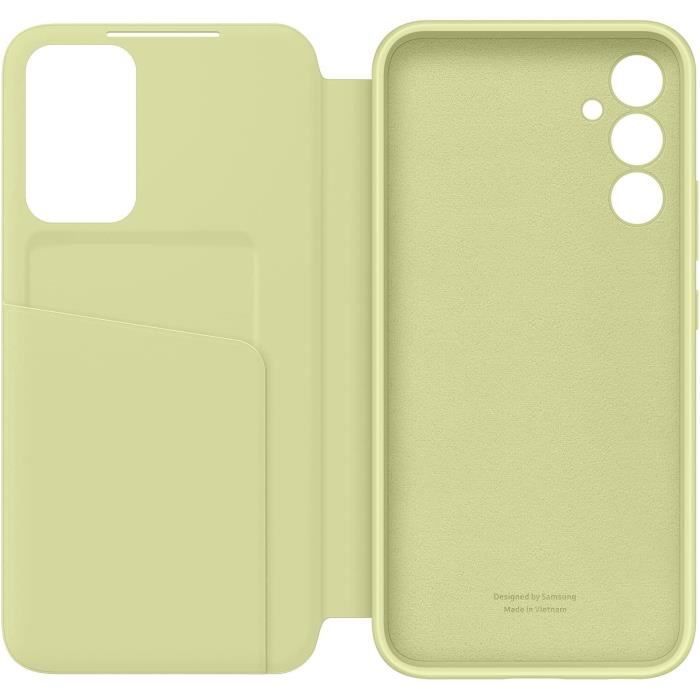 Samsung Smart S View Galaxy A34 5G hoesje lichtgroen