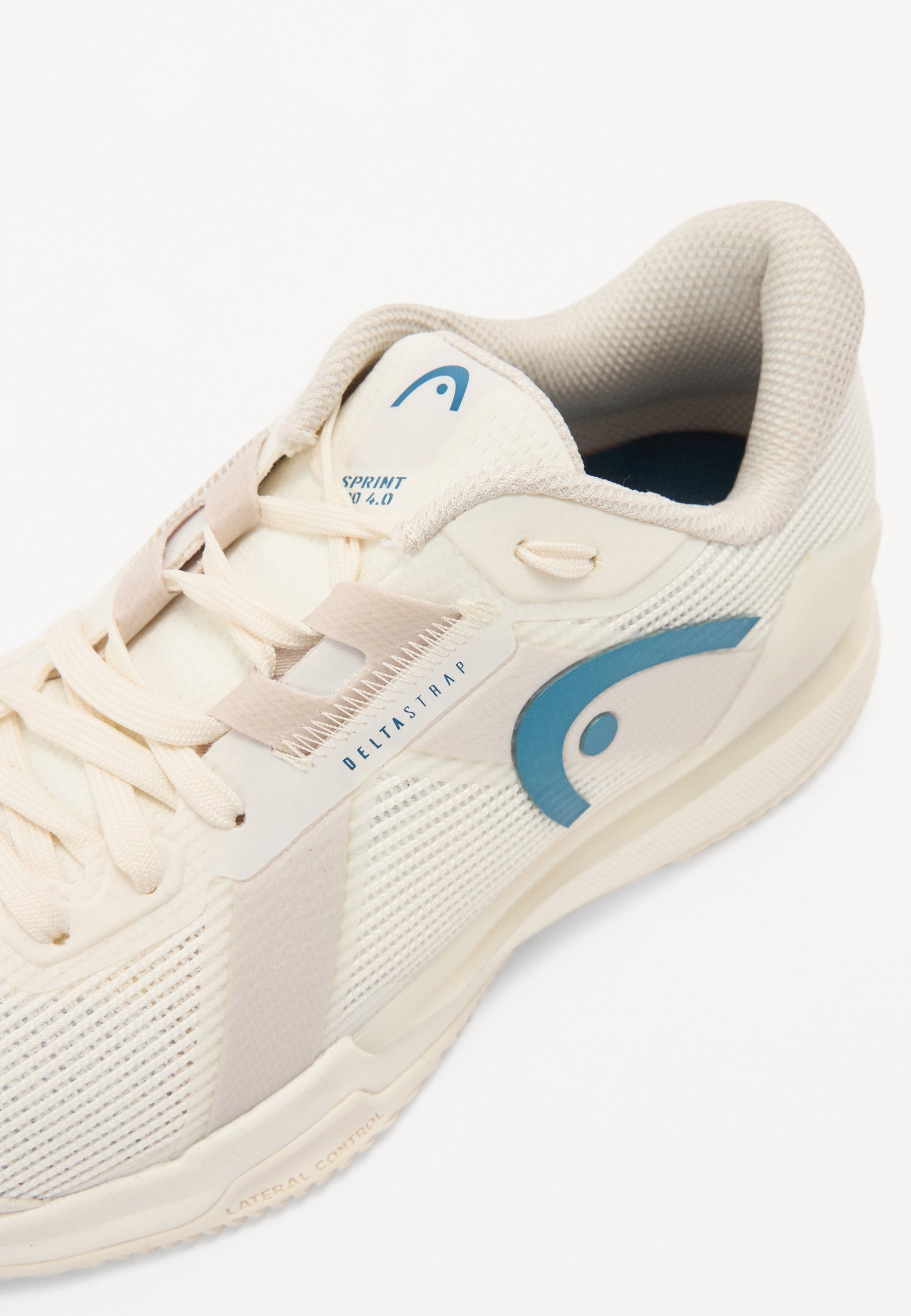 Chaussures de tennis Head SPRINT PRO pour courts en terre battue - blanc craie/bleu crépuscule