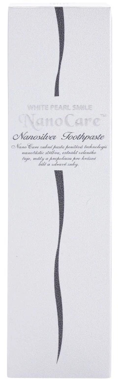 „White Pearl NanoCare“ dantų pasta su sidabro nanodalelėmis
