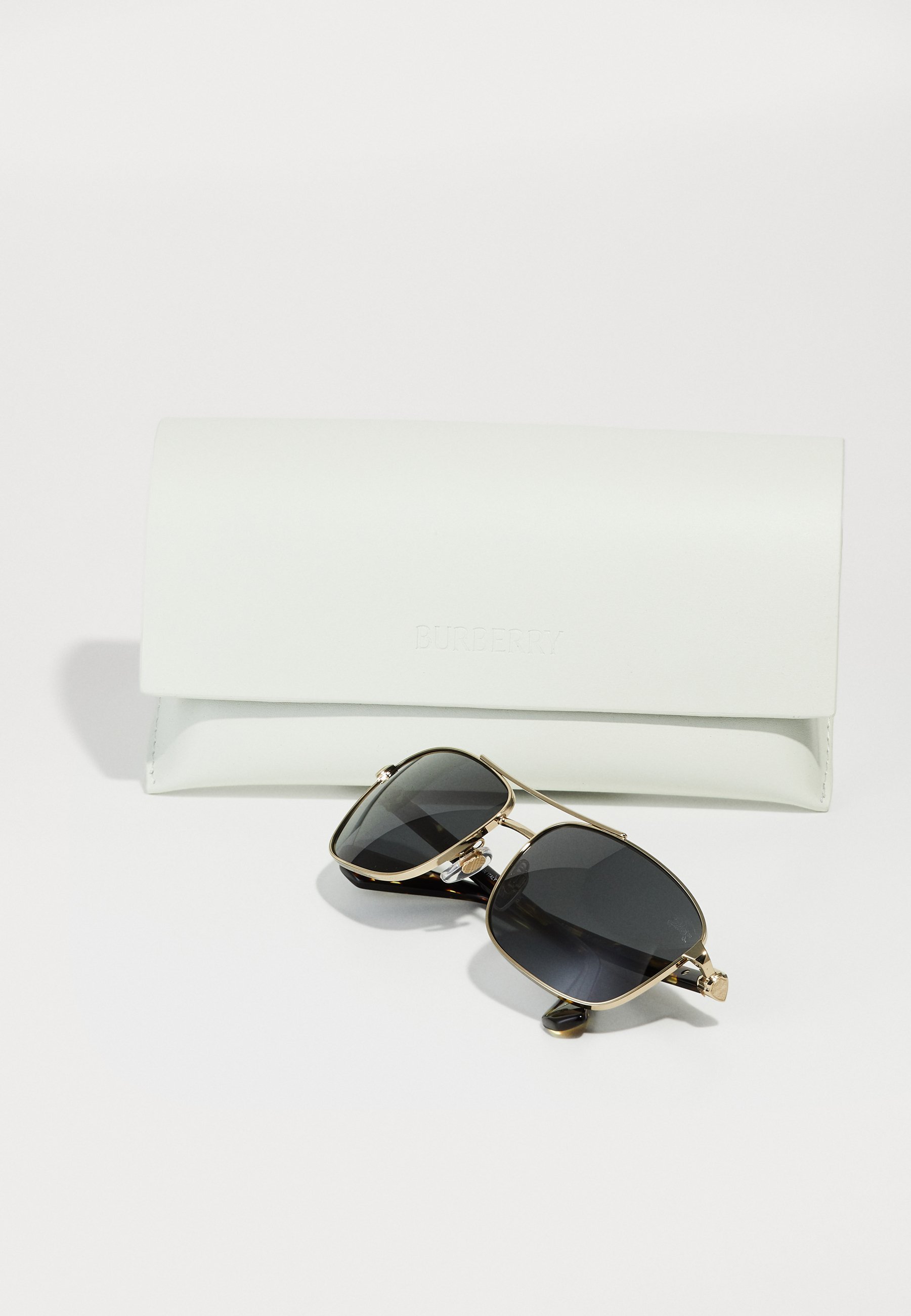Lunettes de soleil Burberry unisexes - or clair