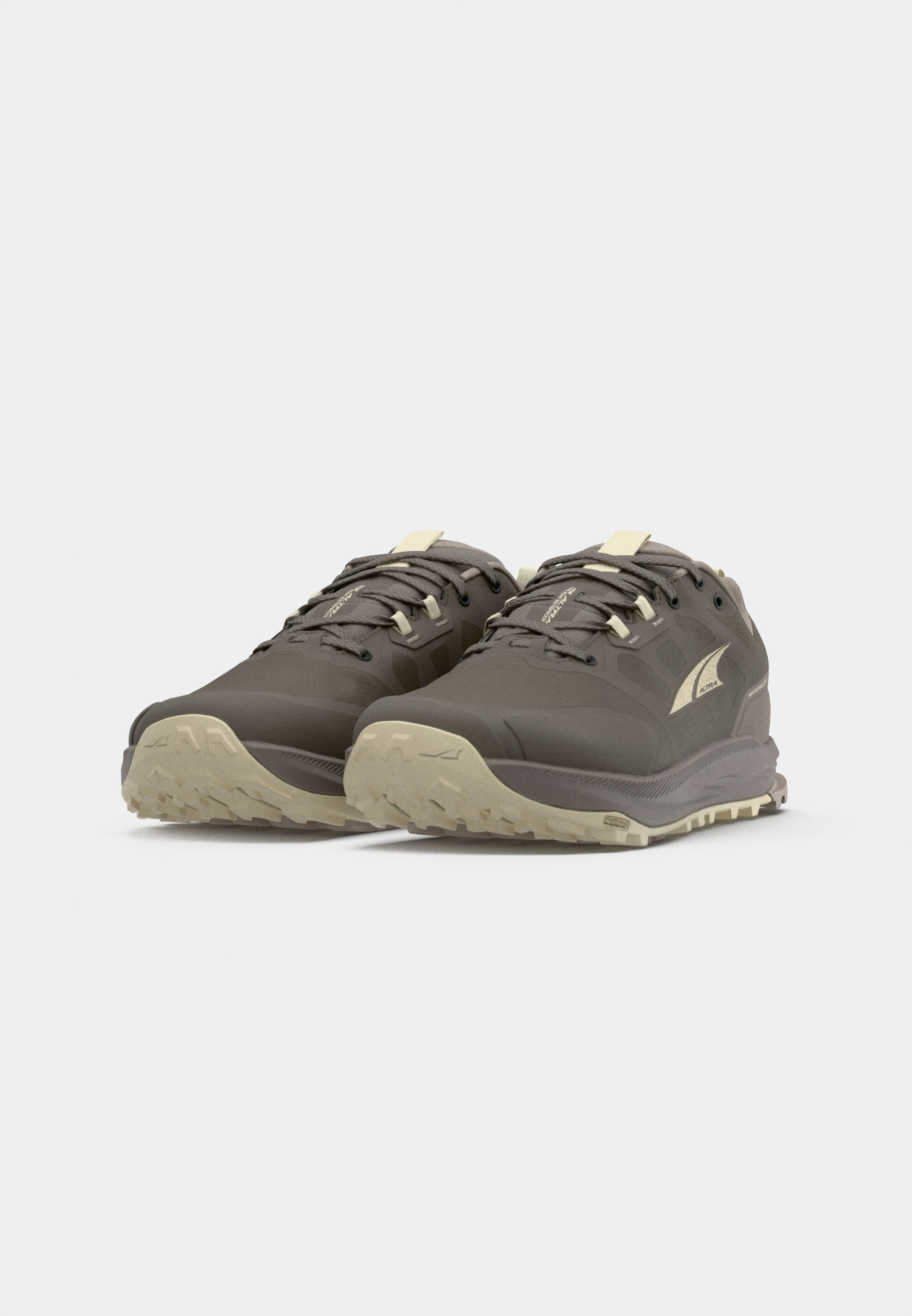 Altra LONE PEAK 9 WATERPROOF LOW - Scarpe da trekking - color tortora