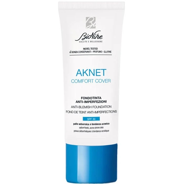 BIONIKE Bionike Aknet Comfort Cover Foundation kleur 103 Beige 30 ml Seborroïsche huid met neiging tot acne