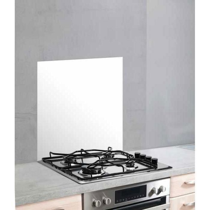 Paraschizzi da cucina WENKO in vetro temperato, 60x70 cm, bianco