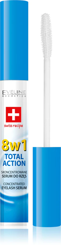 Sérum para cílios Total Action 8 em 1 da Eveline Cosmetics