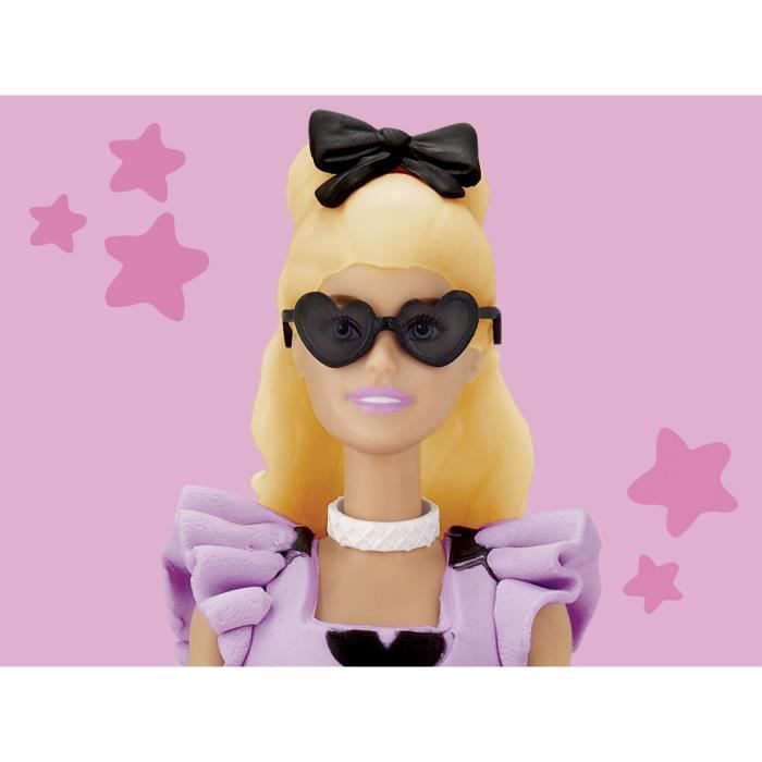 Play-Doh Barbie Fashion Show, set de plastilina, para mayores de 5 años.
