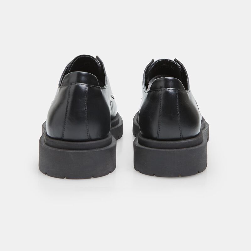 BATA Męskie skórzane buty sznurowane