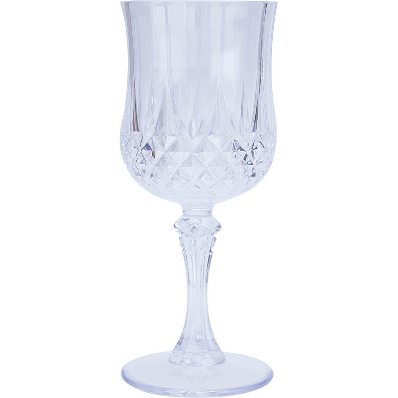 Cuisine vinglass 4-pakning 22 cl plast krystallklar