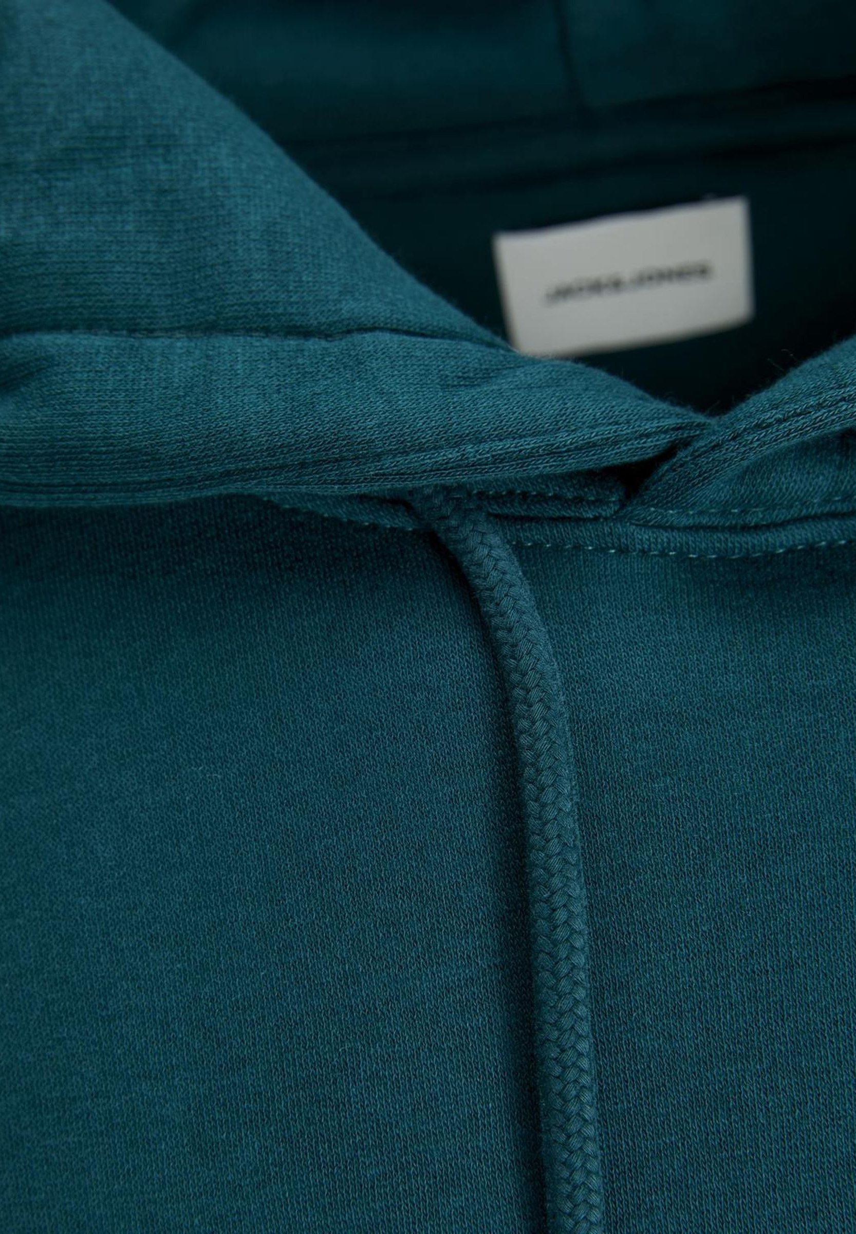 Sweat à capuche Jack & Jones JJESTAR - bleu sarcelle foncé
