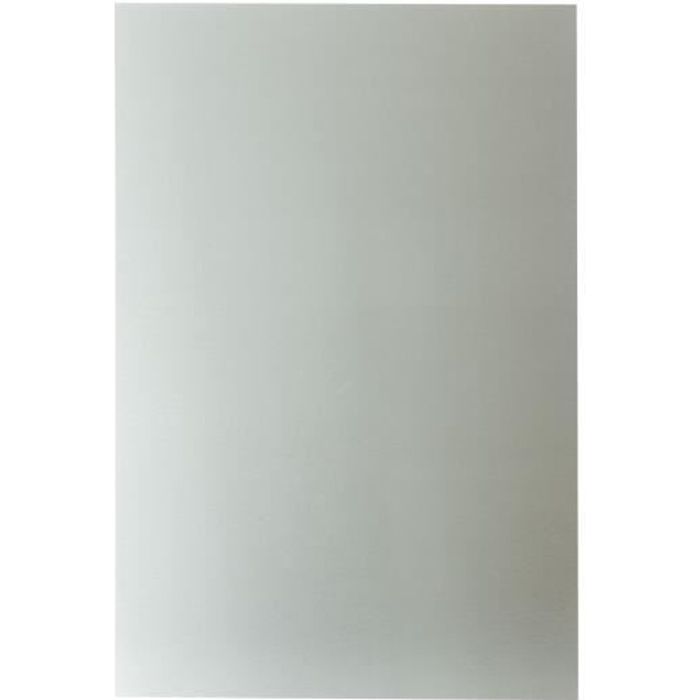 Piastra composita NORDLINGER PRO - Alluminio - 80 x 120 cm 3/0,15 mm - Spazzolata