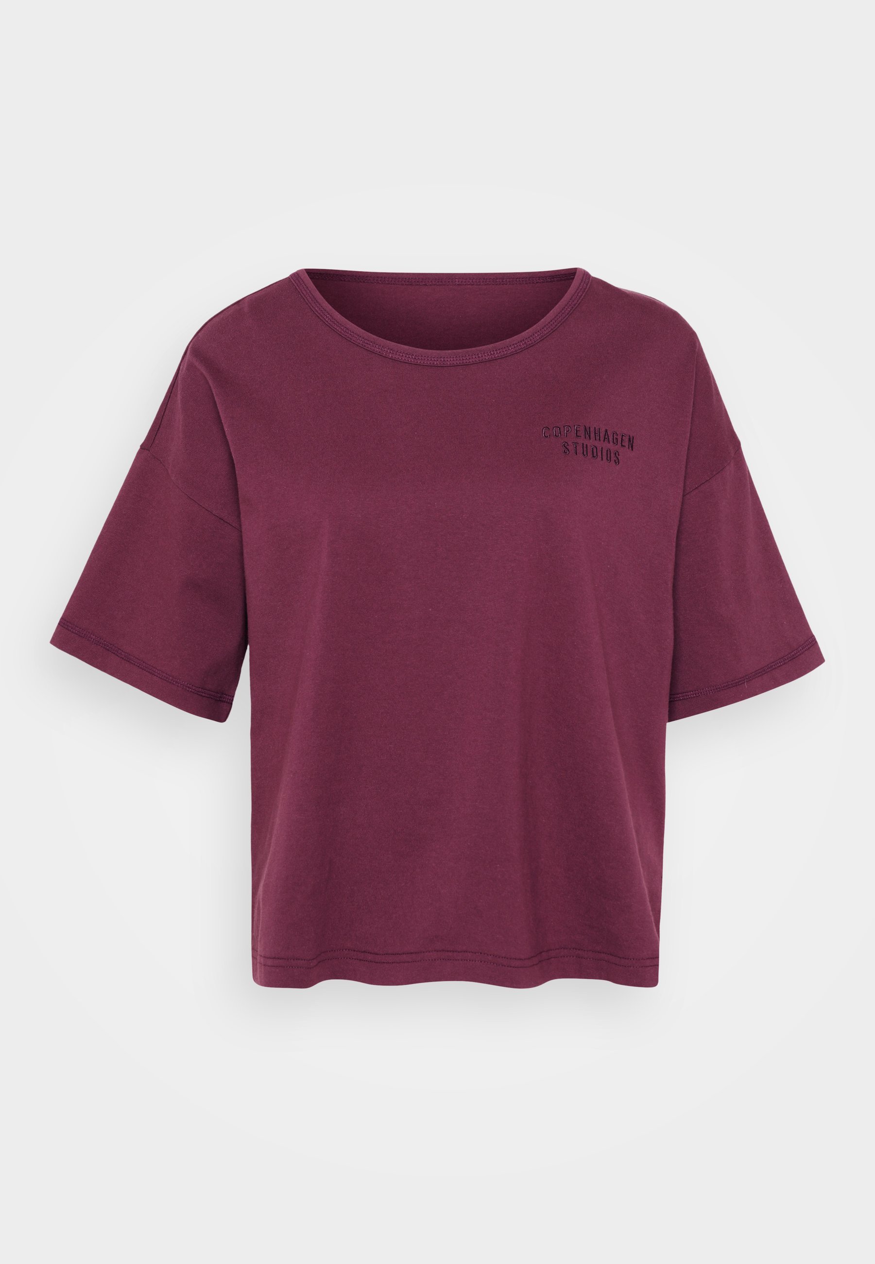Top da pigiama Copenhagen Studios - rosso scuro