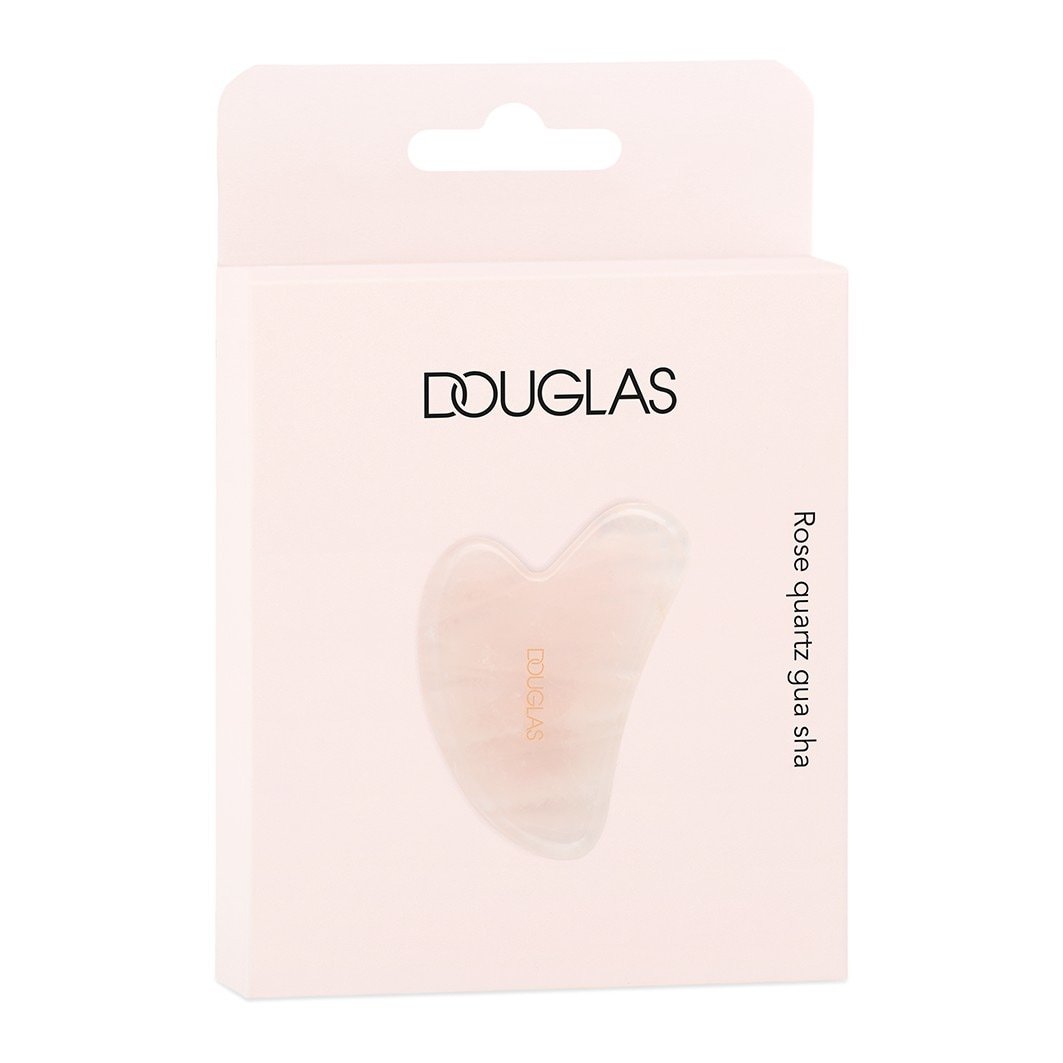 Douglas Collection masažo aksesuarai Rožinis kvarcas Gua Sha -