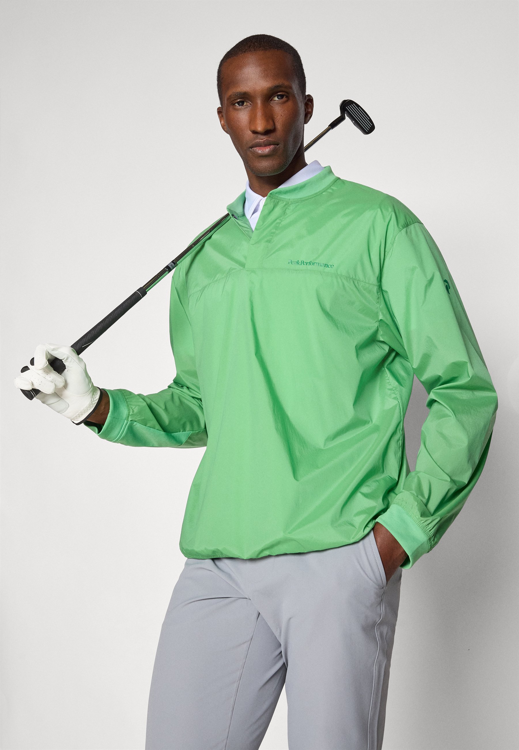 Peak Performance CREW - Windjack - pepermunt