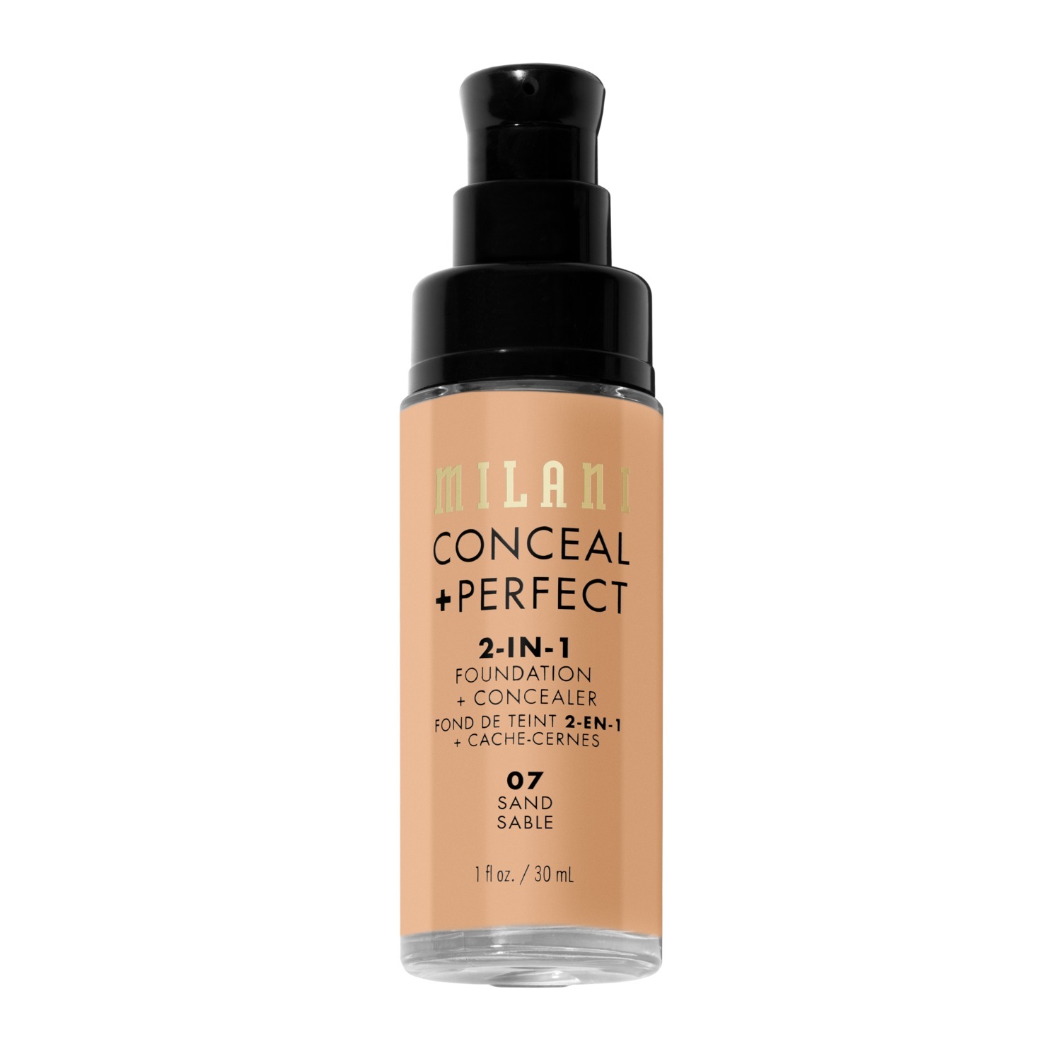 Milani Foundation 2-v-1 korektor + - 30 ml
