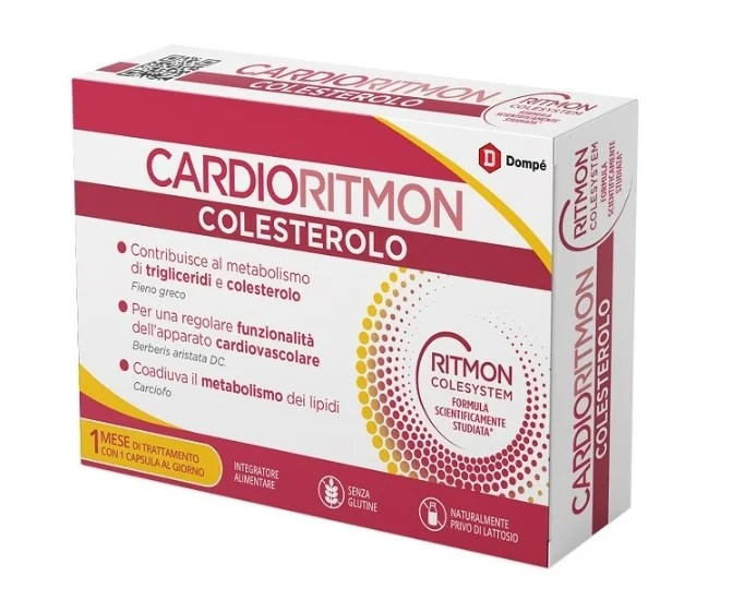 Cardioritmon Colesterol 30 cápsulas para controle do colesterol