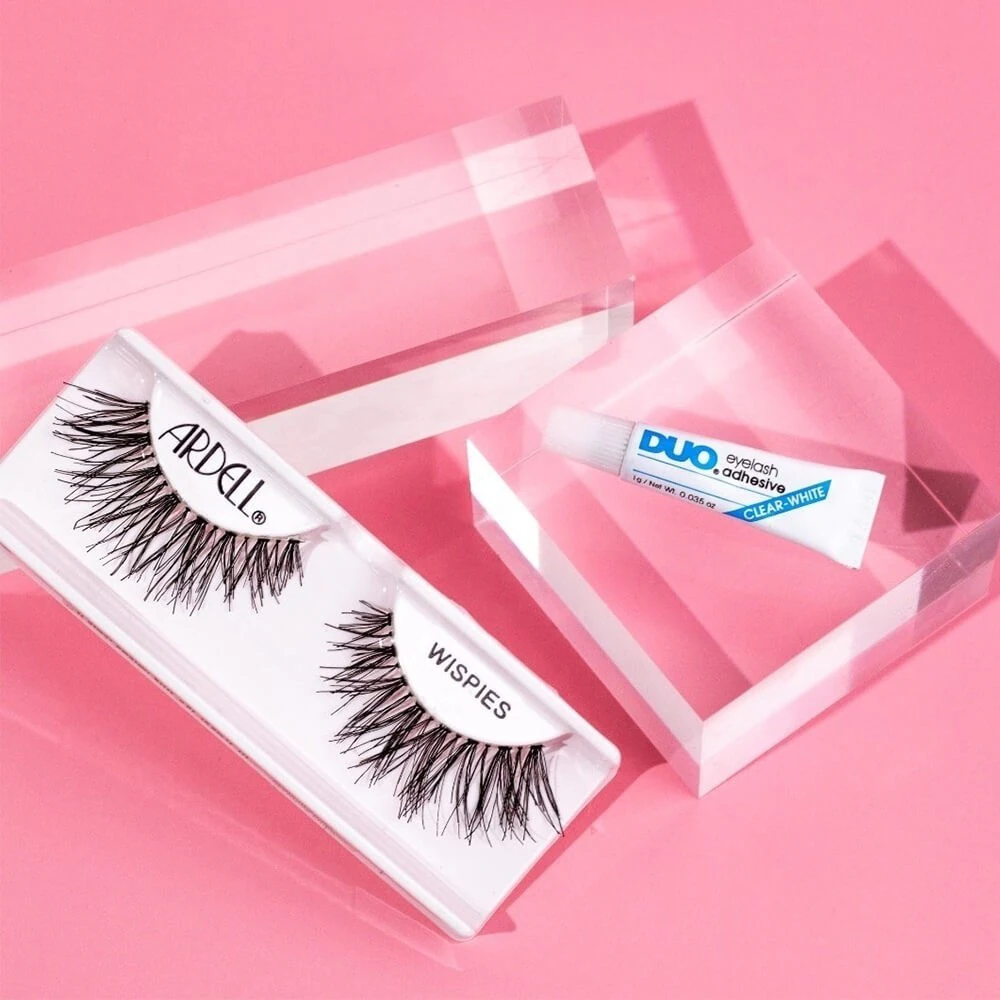 Ardell Faux-cils Wispies avec colle Duo transparente de 1gr