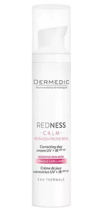 Dermedic Redness Calm Krem korygujący na dzień UV + IR