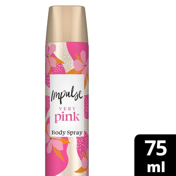 Impulse testápoló spray dezodor nagyon rózsaszín 75ml