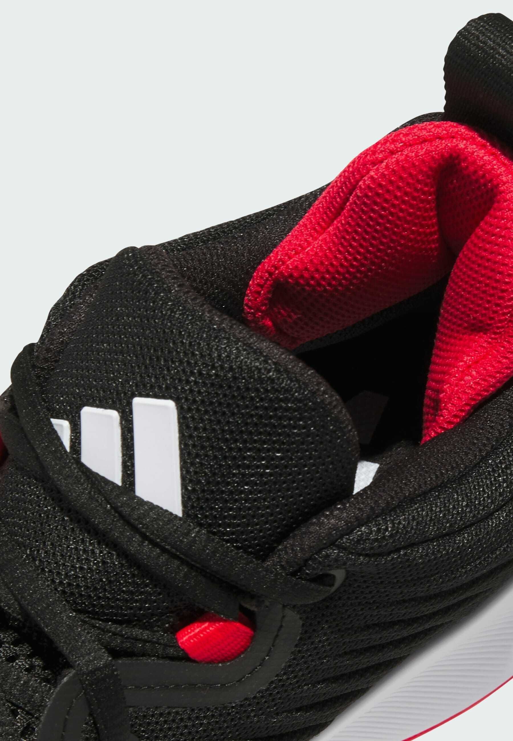 adidas Performance INITIATION - Basketbalschoenen - core black cloud white pure ruby
