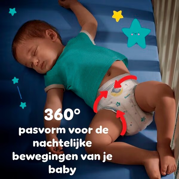 Pampers Night Pants maat 5 Big Pack<br>mt 5 (11-17kg), 44 komada
