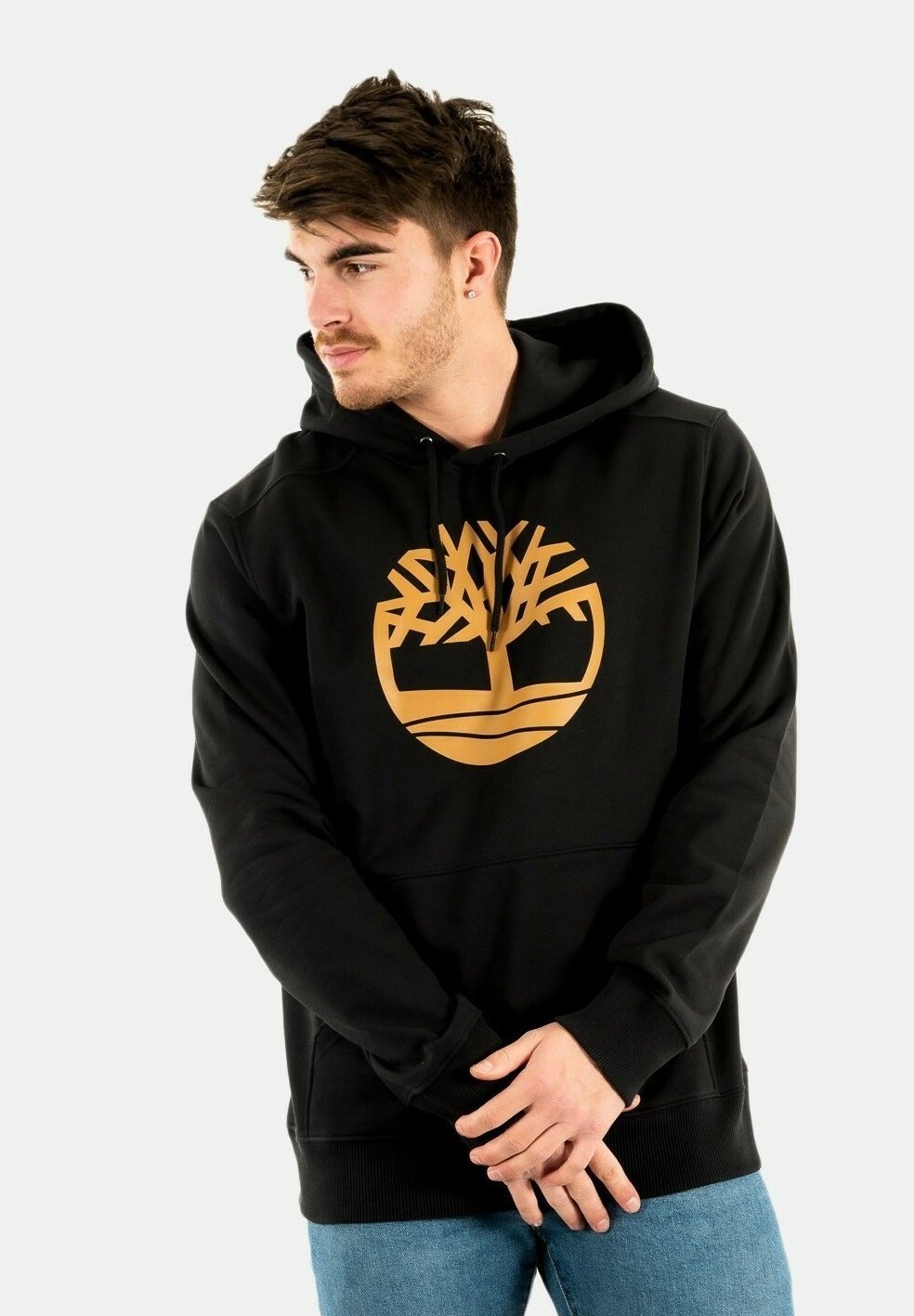 Timberland CORE TREE LOGO PULL OVER HOODIE (REGULAR BB) - Hettegenser - noir