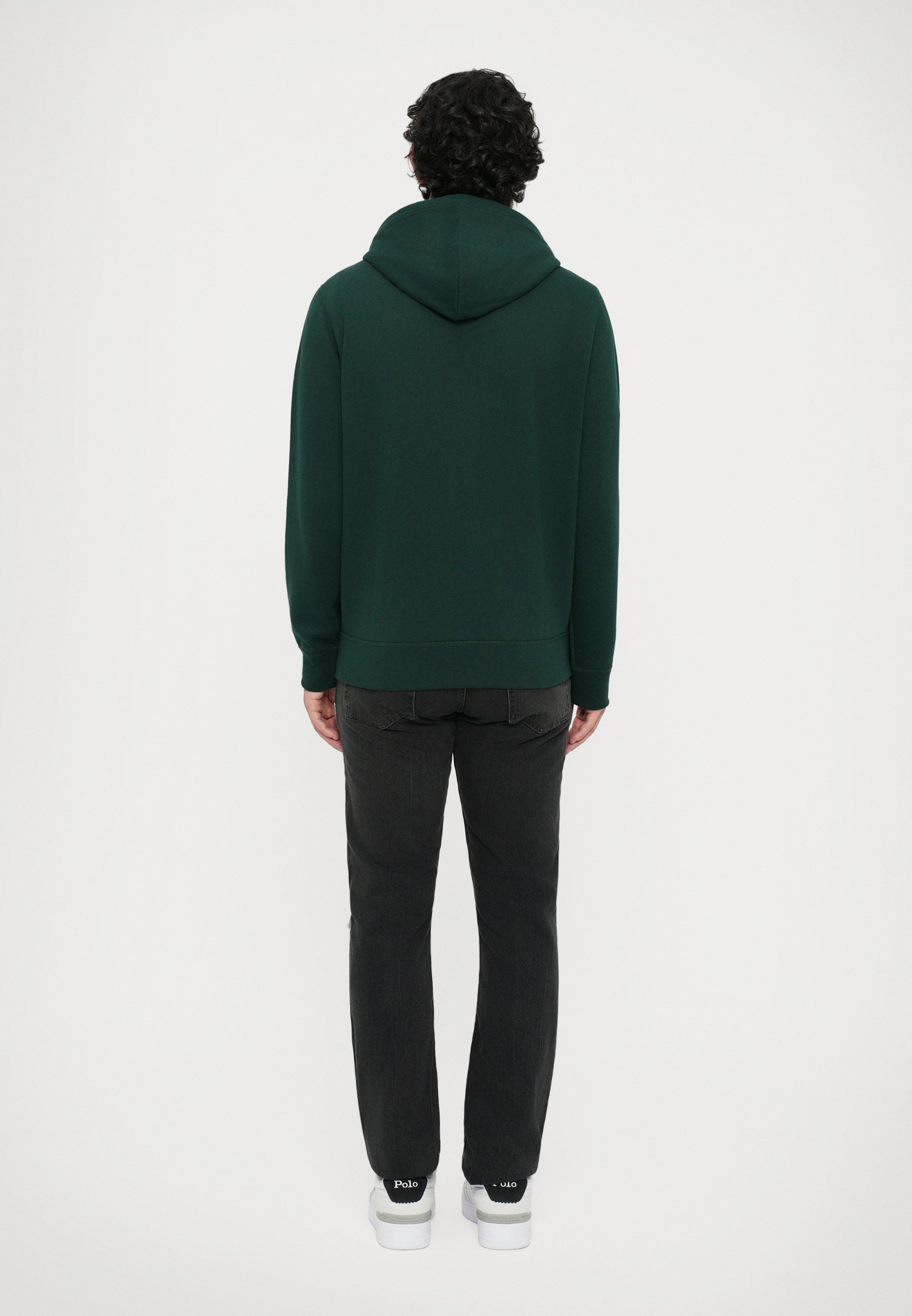LONG SLEEVE - Mikina na zip - black