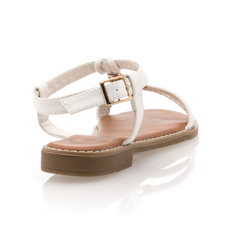 Witte damessandalen / open teenschoenen