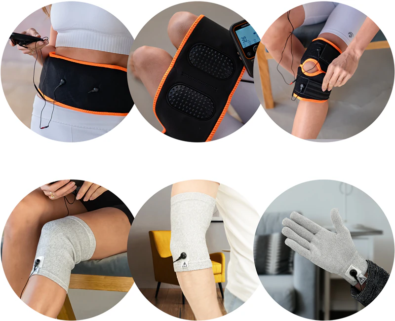 Eletroestimulador médico Medivon OdinFlex Pro com acessórios