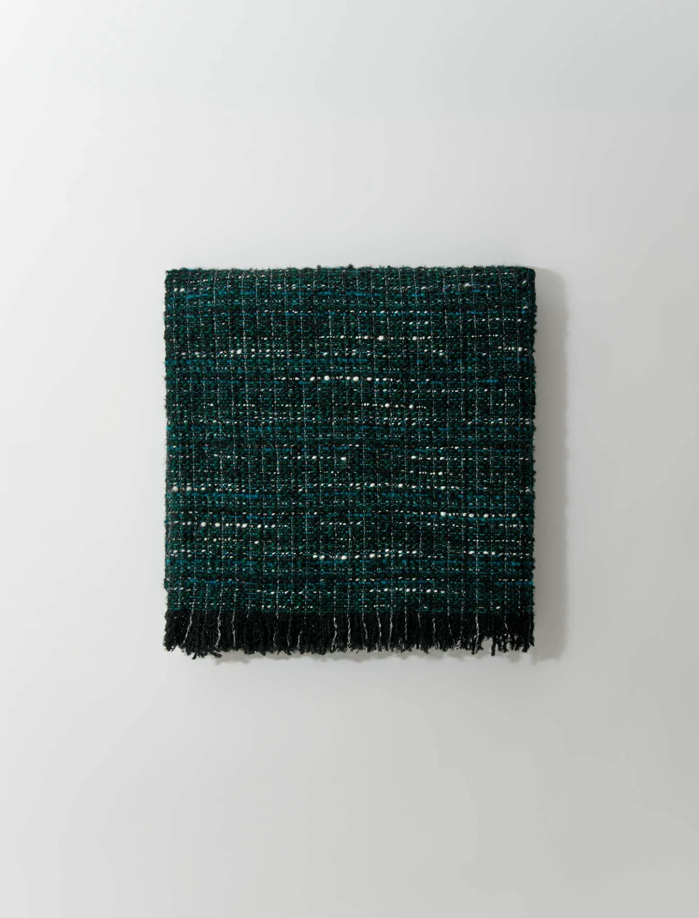 Tweed-poncho - Pullonvihreä